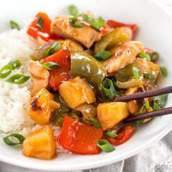Sheet Pan Sweet And Sour Chicken