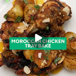 Moroccan Spiced Chicken Traybake