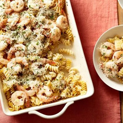Alfredo Shrimp Scampi Dump Dinner