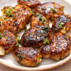 Smashed Sunchokes With Thyme-butter