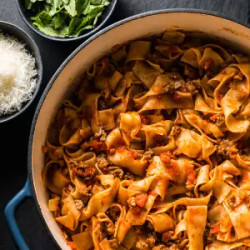 Lamb Ragu With Pappardelle