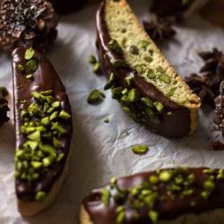 Chocolate Pistachio Biscotti Recipe