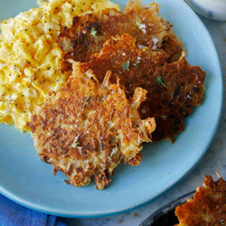 Crispy And Cheesy Hash Browns