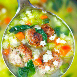 Slow Cooker Italian Wedding Soup