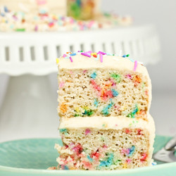 Vegan Gluten-free Funfetti Birthday Cake