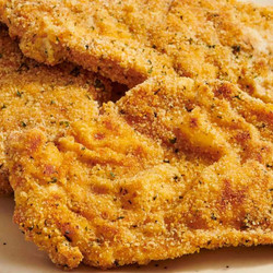 Baked Chicken Schnitzel + Homemade Chicken Gravy