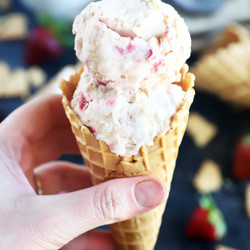 Strawberry Cheesecake Ice Cream