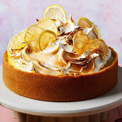 Limoncello Meringue Cheesecake dessert delicious mag
