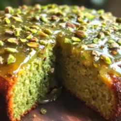 Pistachio Cardamom Cake (gluten-free)
