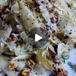 Fennel, Pear And Walnut Salad
