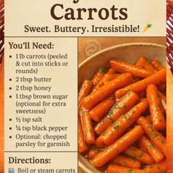 Honey Glazed Carrots