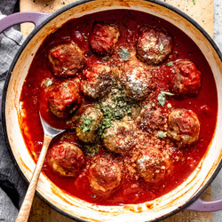 Easy Italian Lamb Meatballs