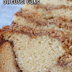 Cinnamon Streusel Cake