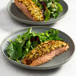 Pistachio Crusted Salmon