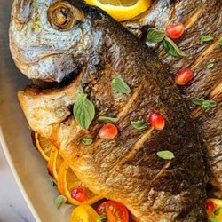 Whole Baked Fish
