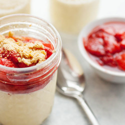 Sous Vide Cheesecake In Jars