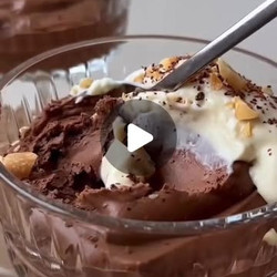 Silken Tofu Chocolate Peanut Butter Mousse