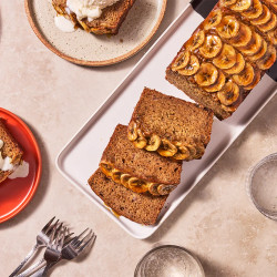 Bananas Foster Banana Bread