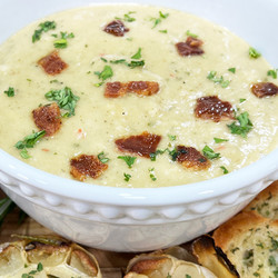 Creamy Garlic Soup With Bacon Recipe: Comfort In A Bowl!