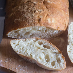 Homemade Italian Ciabatta Bread