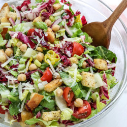 Chickpea Italian Salad
