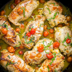 Chicken Pesto Roll-ups (video)