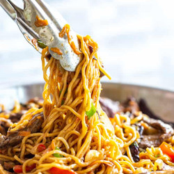Beef Ramen Noodle Stir Fry