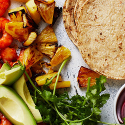 Shrimp Tacos With Pineapple