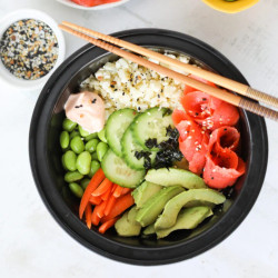 Salmon Sushi Bowl