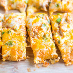 Buffalo Chicken Pizza Sticks