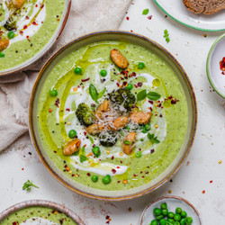 Super Greens And Beans Soup (vegan High-protein)