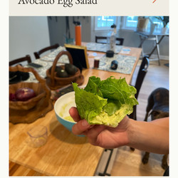 Creamy Avocado Egg Salad
