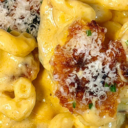 The Creamiest Baked Mac &amp; Cheese