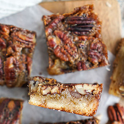 Kitty's Pecan Pie Squares