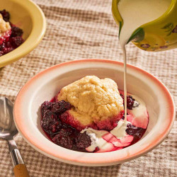 No-bake Blackberry Slump