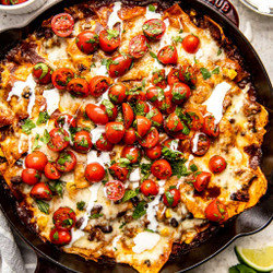 One-pan Beef Enchilada Skillet