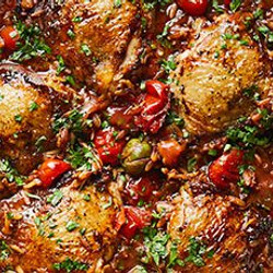 Chicken Cacciatore One-pot With Orzo