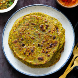 Masala Paratha Spiced Indian Flatbread Yeastfree
