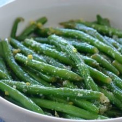 Lemon Butter Green Beans With Garlic And Parmesan