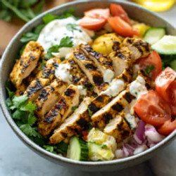 Grilled Chicken Shawarma Bowl