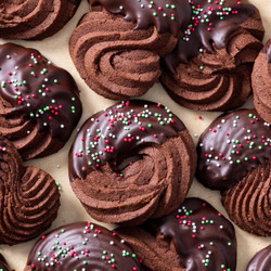 Gluten Free Chocolate Butter Cookies