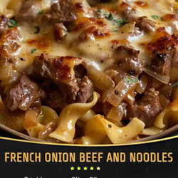French Onion Beef And Noodles