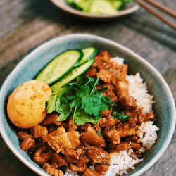 Taiwanese Braised Pork Rice (instant Pot)