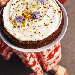 Cold carrot cake