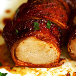 Bacon Wrapped Pork Tenderloin