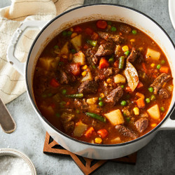 Vegetable Beef Soup Like Great-grandma Vera Mae's