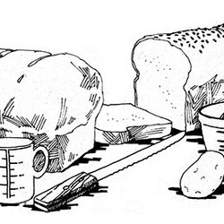 Home-baked Bread From Potato Water Starter