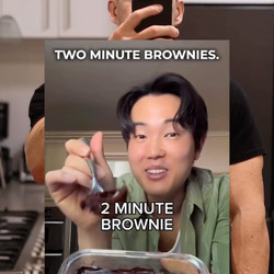 2 Minute Protein Brownie