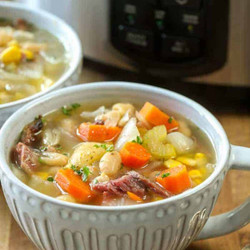 Ham Bone Soup (slow Cooker)