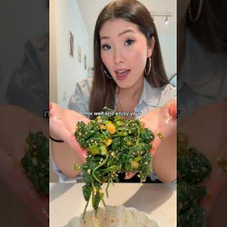 Korean Spinach Side Dish (shikim)